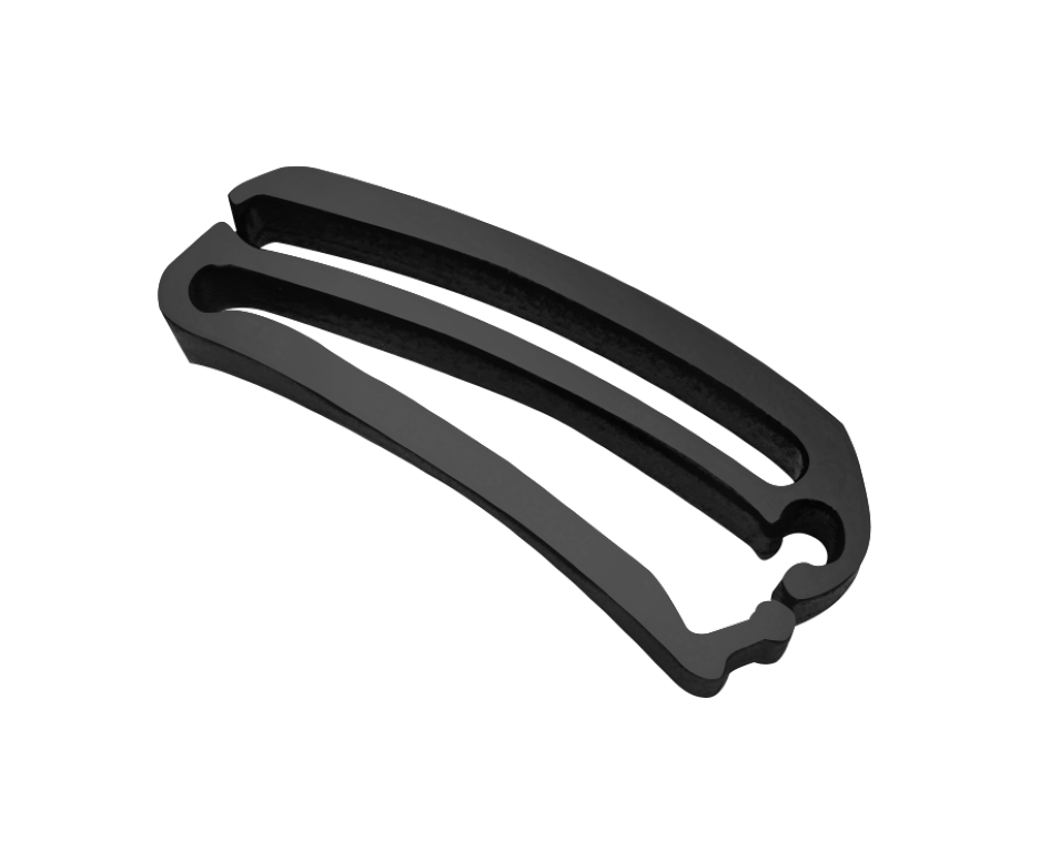 Woven Double Clip Buckle Black L26*W6*H8 - Magnetic Track LED Light - Aura Lighting - Azar Group