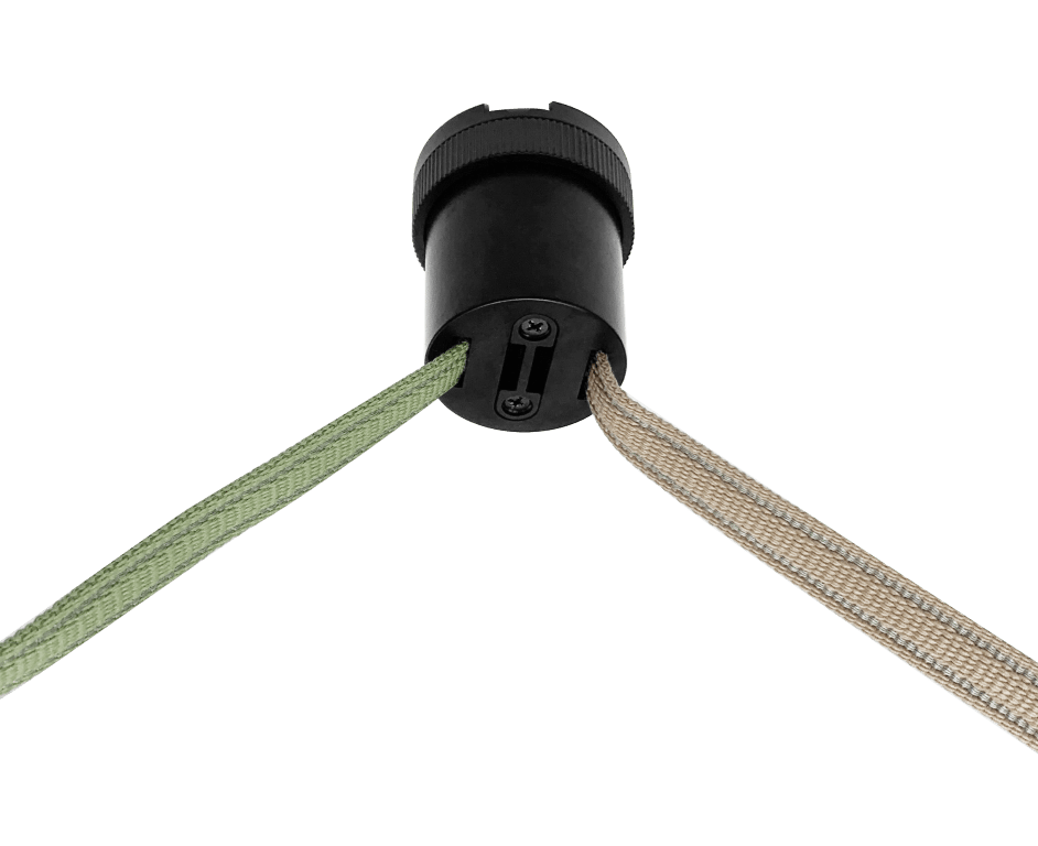 Woven Large Fixed Nodes Black D60*H70 - Magnetic Track LED Light - Aura Lighting - Azar Group