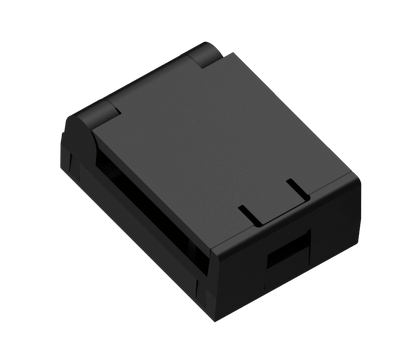 Woven Linker Black L26*W26*H10 - Magnetic Track LED Light - Aura Lighting - Azar Group