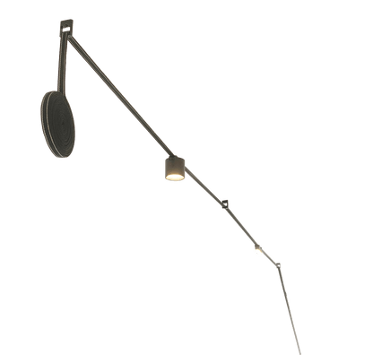 Woven Small Fixed Nodes Black L30*W11*H40 - Magnetic Track LED Light - Aura Lighting - Azar Group