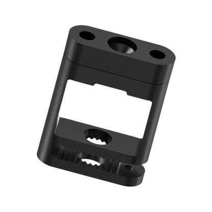 Woven Small Fixed Nodes Black L30*W11*H40 - Magnetic Track LED Light - Aura Lighting - Azar Group