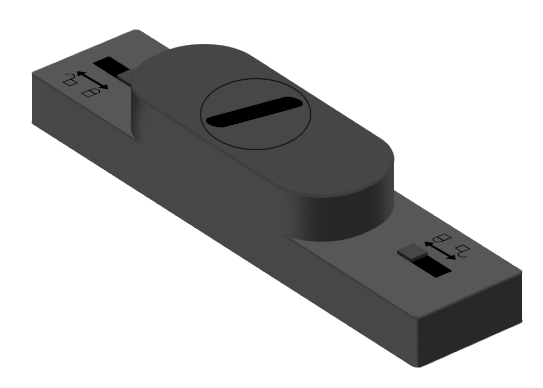 Woven Track Connection Power Box Black L112*W26*H25 - Magnetic Track LED Light - Aura Lighting - Azar Group