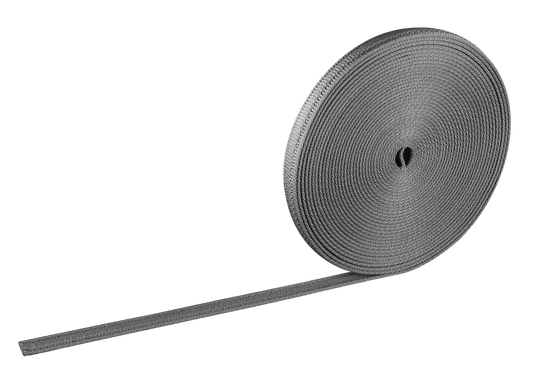 Woven Track Gray 10M/Roll L10000xW16.5xH3 48VDC - Magnetic Track LED Light - Aura Lighting - Azar Group