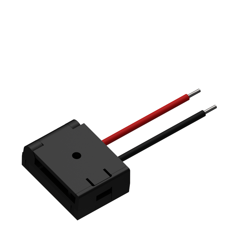 Woven Track Input Module Black L22*W30*H12 - Magnetic Track LED Light - Aura Lighting - Azar Group